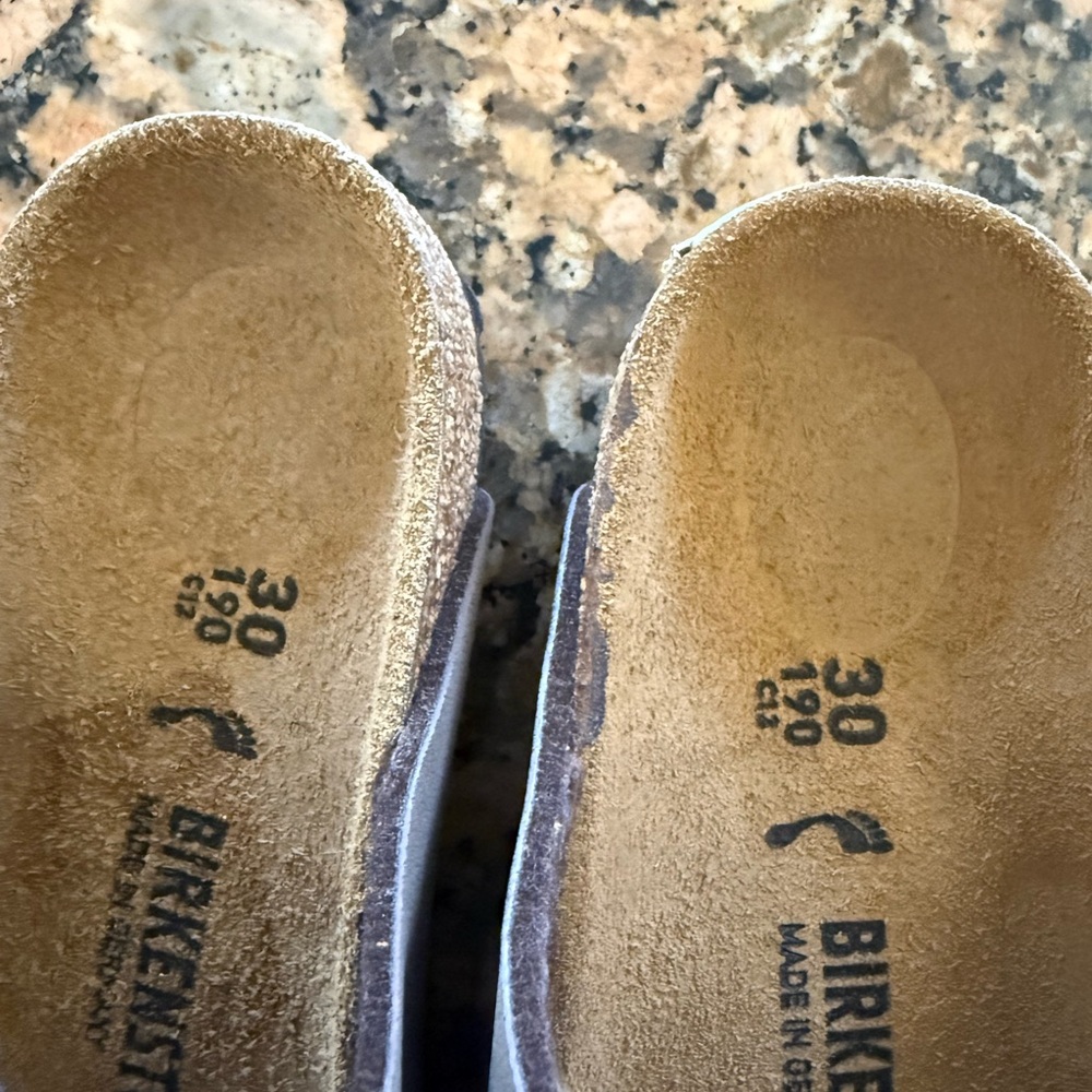 Birkenstock Arizona Slide Sandal - Little Kid - Mocha - Picture 4 of 6